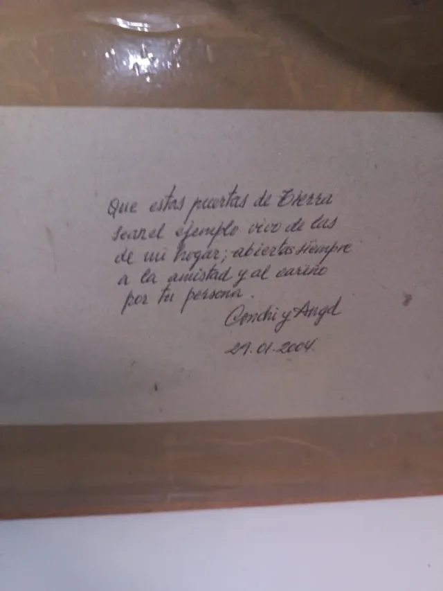 Foto Cádiz con marco de madera