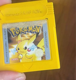 Pokemon Giallo Game Boy Nintendo