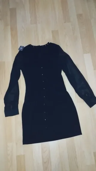 Vestido Nekane negro mujer