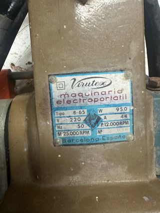 Cepillo eléctrico Virutex B-65