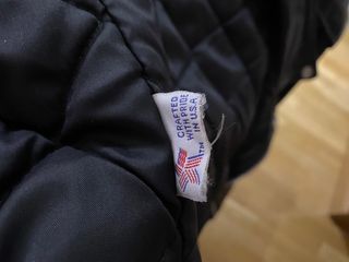 Chaqueta de cuero Schott Negra