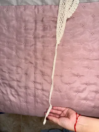 Top de crochet beige