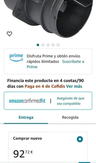 Medidor de Masa de Aire