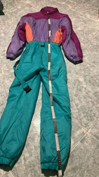 Tuta da neve intera colorata  12/14 anni