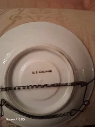 2 Piatti Decorativi Antichi di Limoges