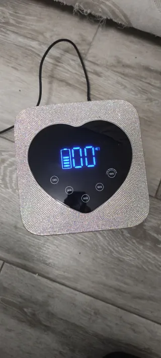 Lámpara Uñas LED UV Corazón Brillante