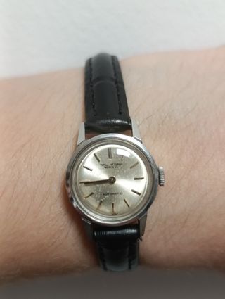 Reloj IWC Automático Plata y Negro