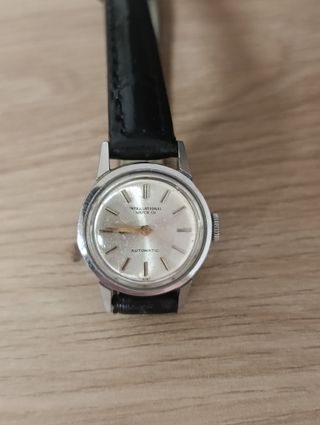 Reloj IWC Automático Plata y Negro