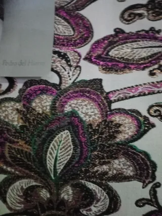 Falda de fiesta estampada