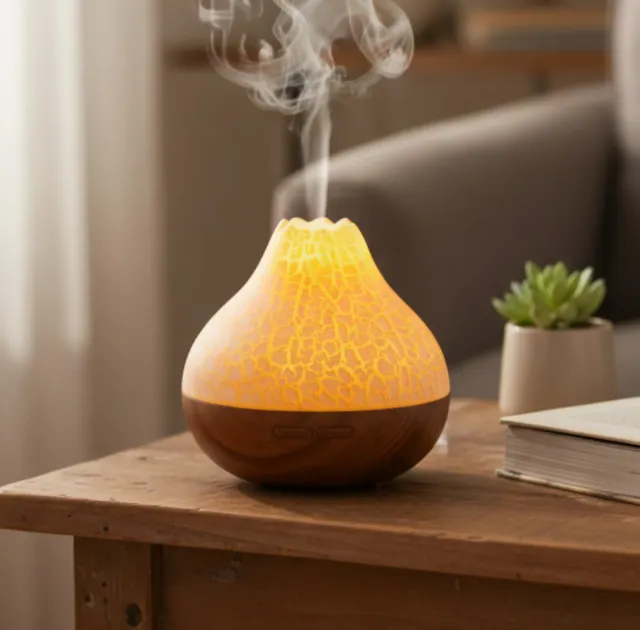 Diffusore Vulcano LED Aromi Umidificatore