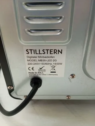 Horno Stillstern 9-en-1 35L - 1600W