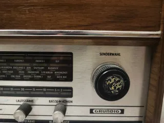 Radio Tocadiscos Grundig RF 115 Ph Marrón/Plata