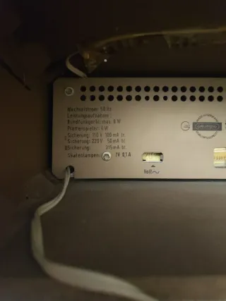 Radio Tocadiscos Grundig RF 115 Ph Marrón/Plata