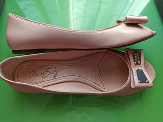 Zapatos planos bailarinas Miss Sixty beige