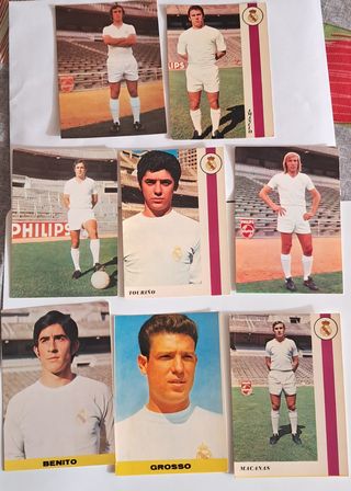 Cartoline dei giocatori del Real Madrid