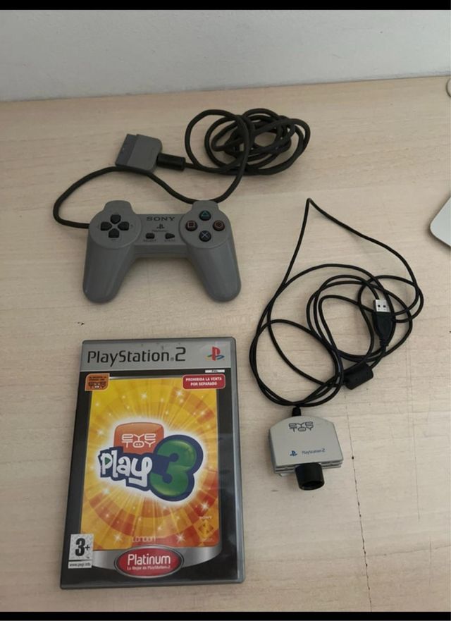Controller PS2 + Gioco EyeToy: Play 3