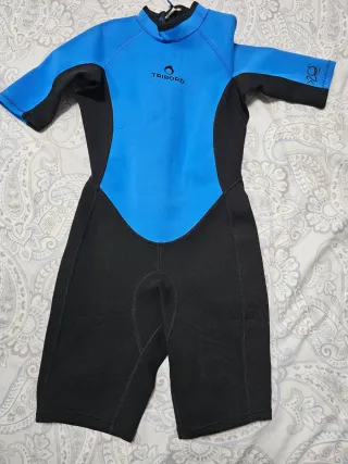 Neopreno Tribord corto rosa y negro y azul y negro