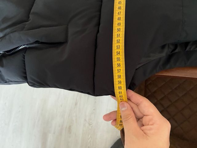Chaleco acolchado negro Zara talla M