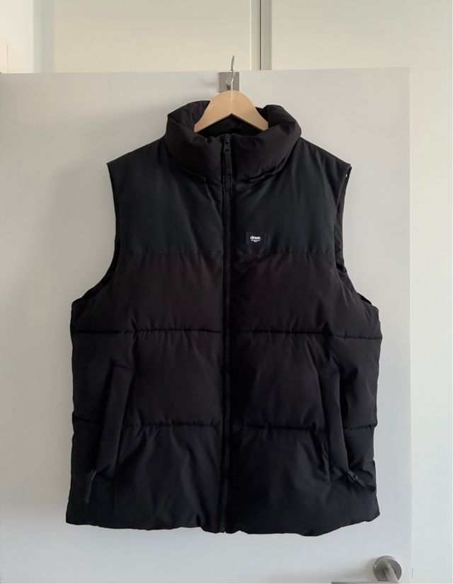 Chaleco acolchado negro Zara talla M