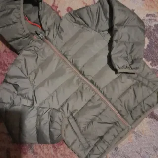 Anorak acolchado verde