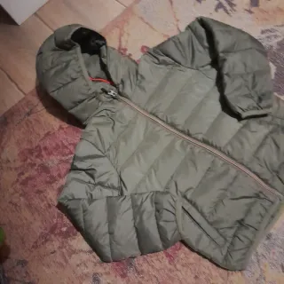 Anorak acolchado verde