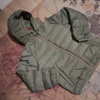 Anorak acolchado verde