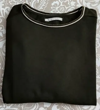 Jersey Sfera Mujer Talla XL verde oscuro.