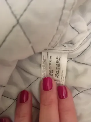 Parka fina acolchada