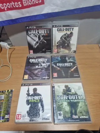 Lote 6 Juegos Call of Duty PS3