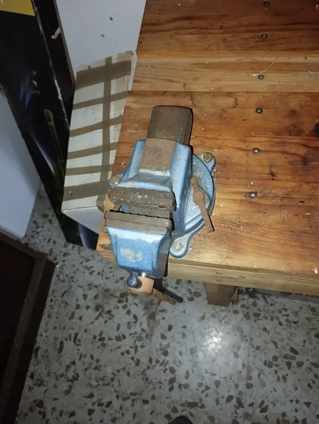 Banco de carpintero de madera