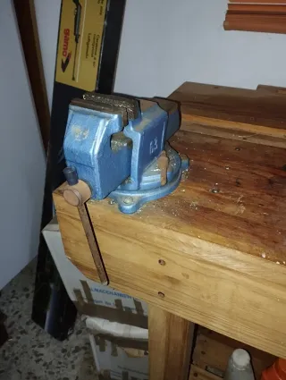 Banco de carpintero de madera