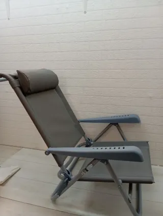 Tumbona silla  Plegable Respaldo reposabrazos