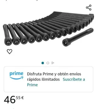 Juego de tornillos culata AJUSA