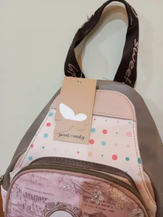 Mochila Sweet Candy juvenil ajustable