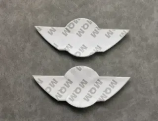 Mini Cooper One Logo Capó y Maletero 11,5x5cm