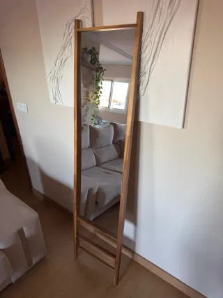 Espejo Zara Home Madera y Cristal