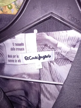 Chaqueta El Corte Inglés gris