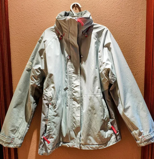 Abrigo de nieve Tribord azul claro