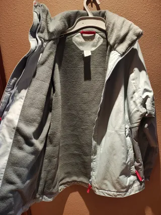 Abrigo de nieve Tribord azul claro