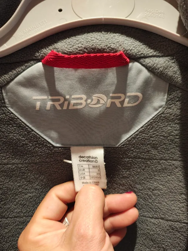 Abrigo de nieve Tribord azul claro