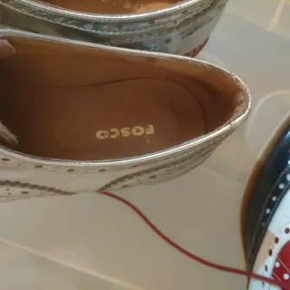 Zapatos Fosco plateados