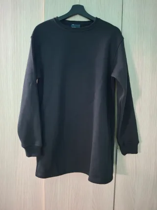 Vestido Sudadera Negro