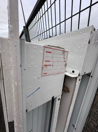 Ventana aluminio con persiana