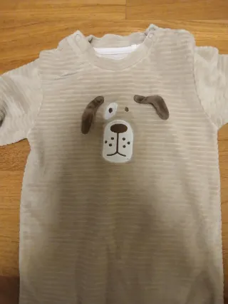 Pigiama ciniglia bimbo cane