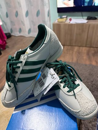 Zapatillas Adidas Mujer Verde/Blanco