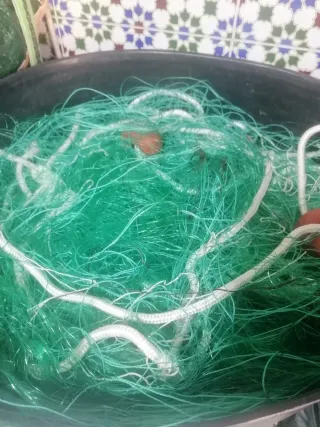 Redes de pesca trasmallos