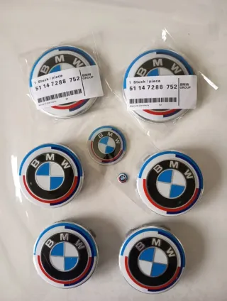 8 Escudos BMW 50 TH Aniversario