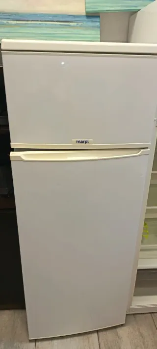 Nevera combi blanca