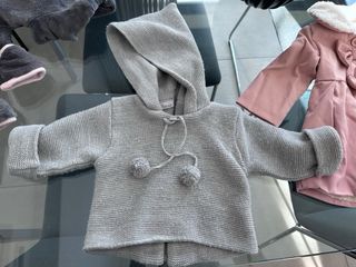 Conjunto abrigo bebé niña 0-6 meses