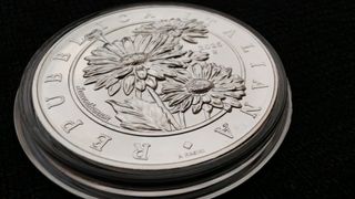 Moneta 1 onza argento 999 'Flora 2025' R. Italiana